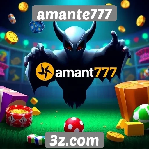 Variedade de jogos disponíveis na plataforma amante777